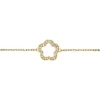 Jacques Lemans Bracelet "Flower" Sterlingsilver Goldplated With Topazes> Bracelets