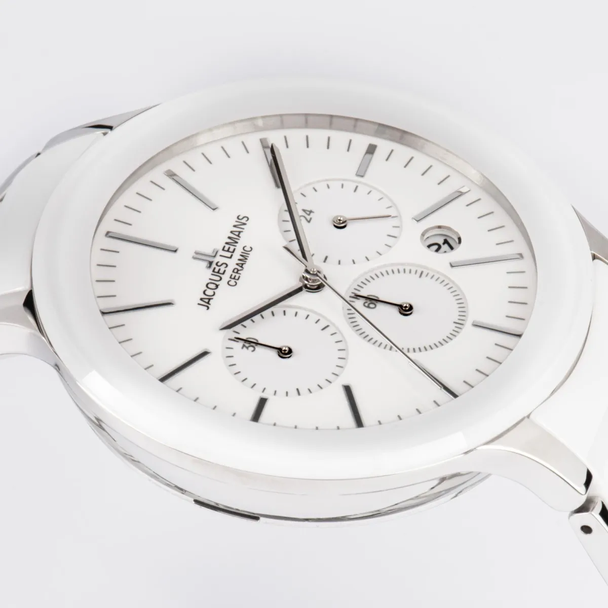 Jacques Lemans Dublin 1-1854B> High-Tech Ceramic