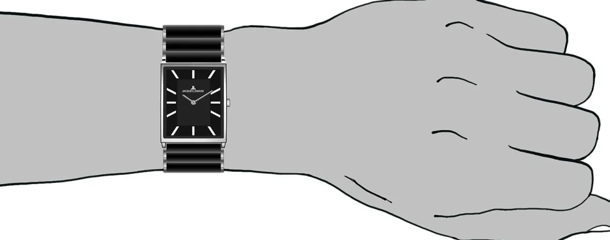 Jacques Lemans Dublin 1-1941B> High-Tech Ceramic