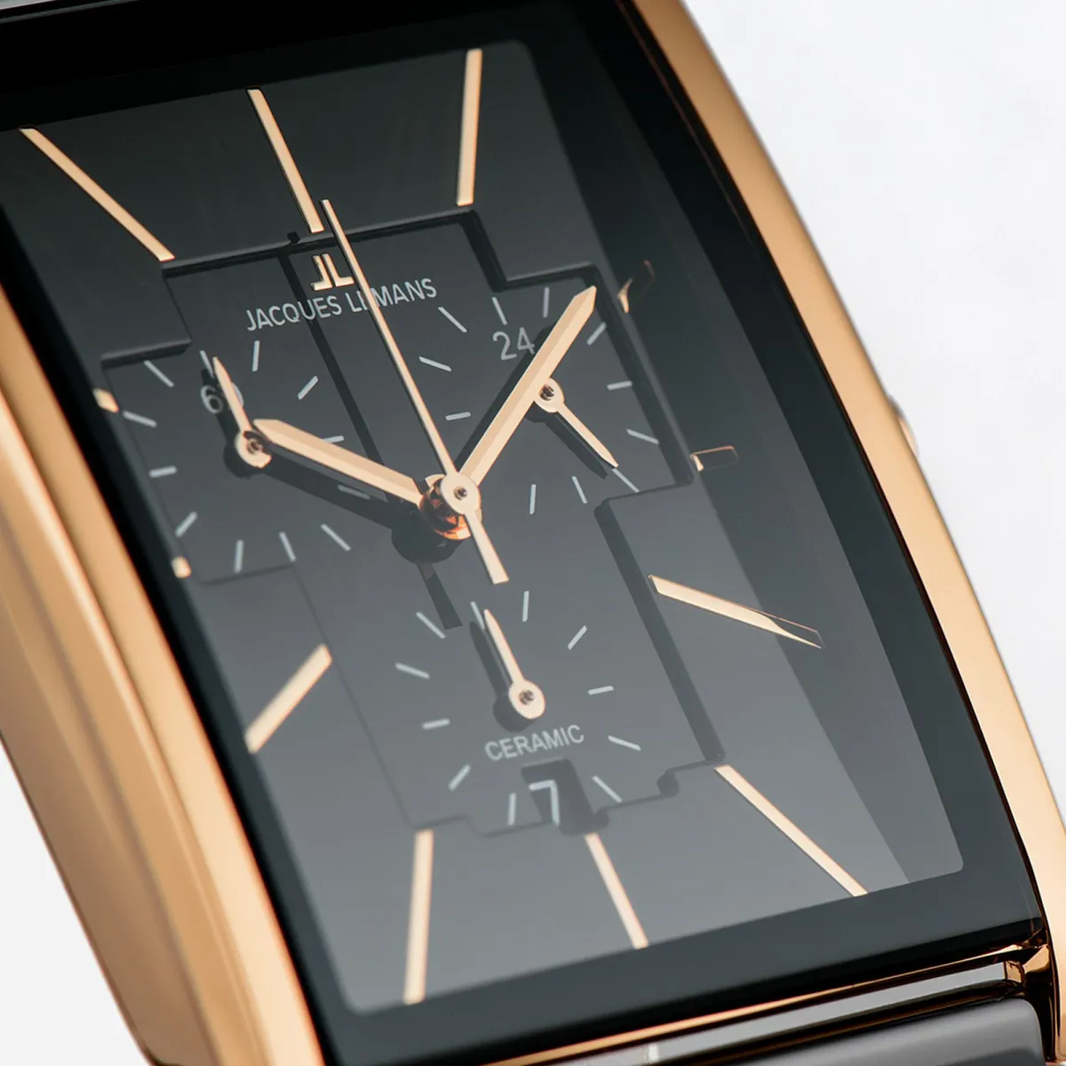 Jacques Lemans Dublin 1-1941B> High-Tech Ceramic