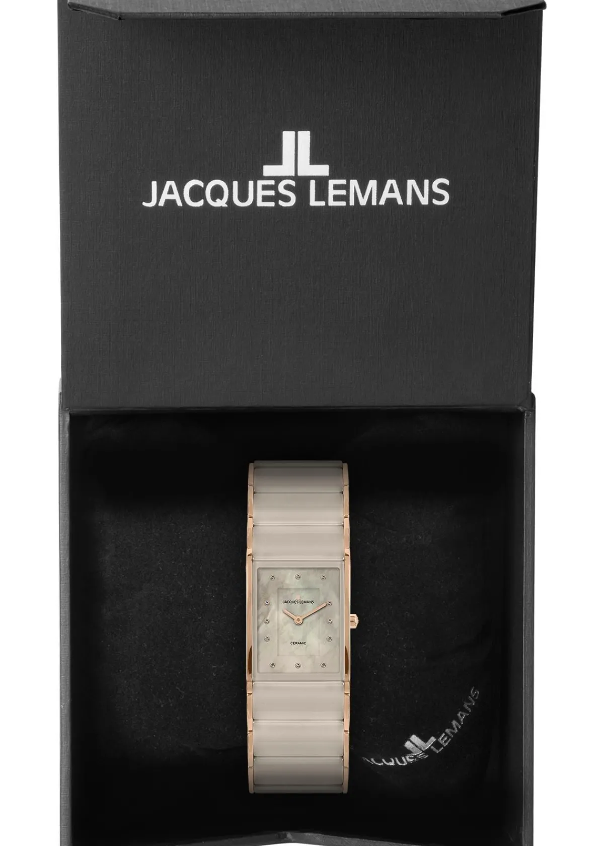 Jacques Lemans Dublin 1-1940O> High-Tech Ceramic
