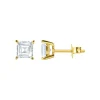 Jacques Lemans Ear Stud Sterling Silver Goldplated With Topaz> Earrings