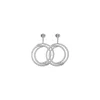 Jacques Lemans Ear Studs Sterling Silver With Topaz> Earrings