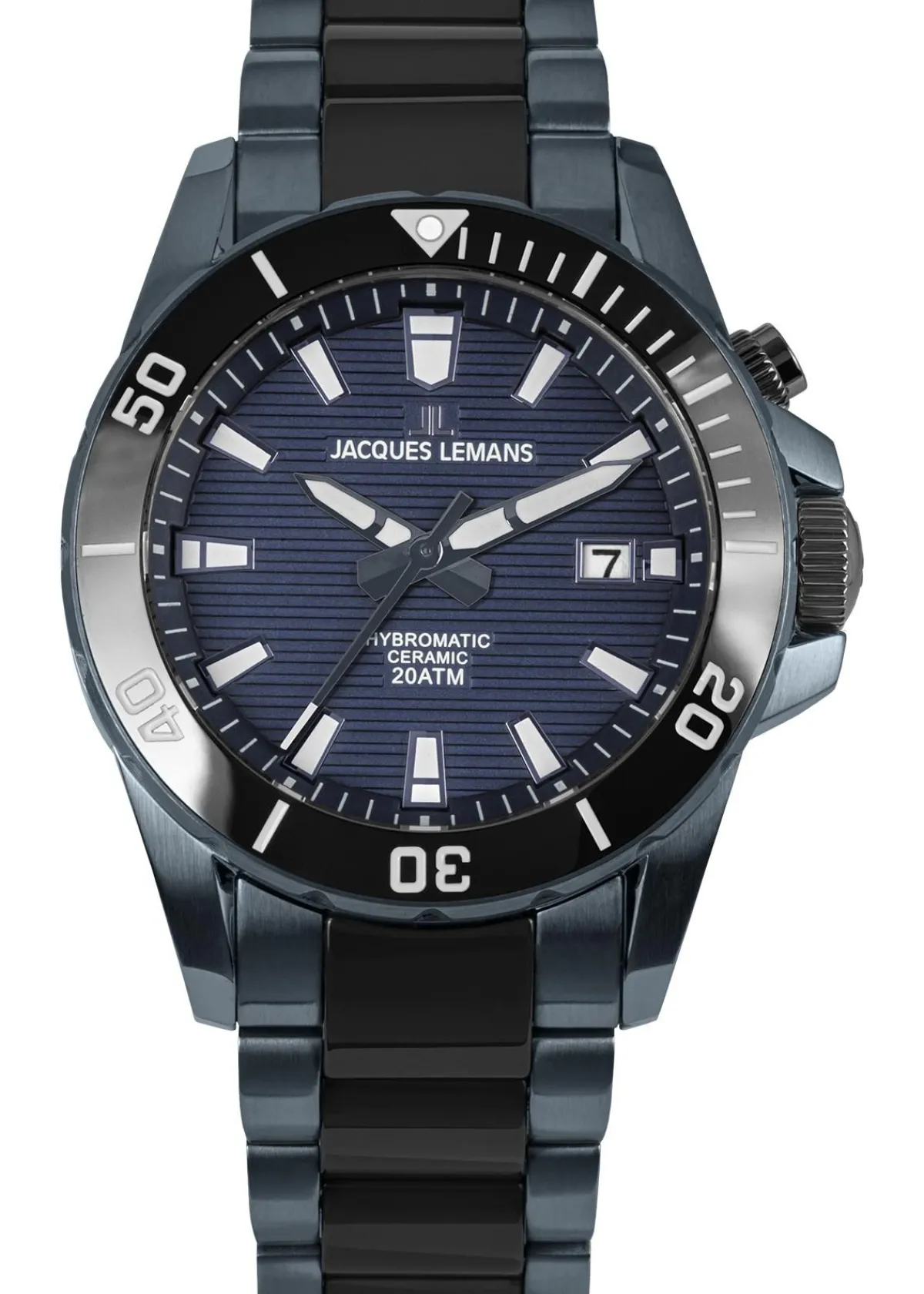 Jacques Lemans Hybromatic 1-2222B> High-Tech Ceramic
