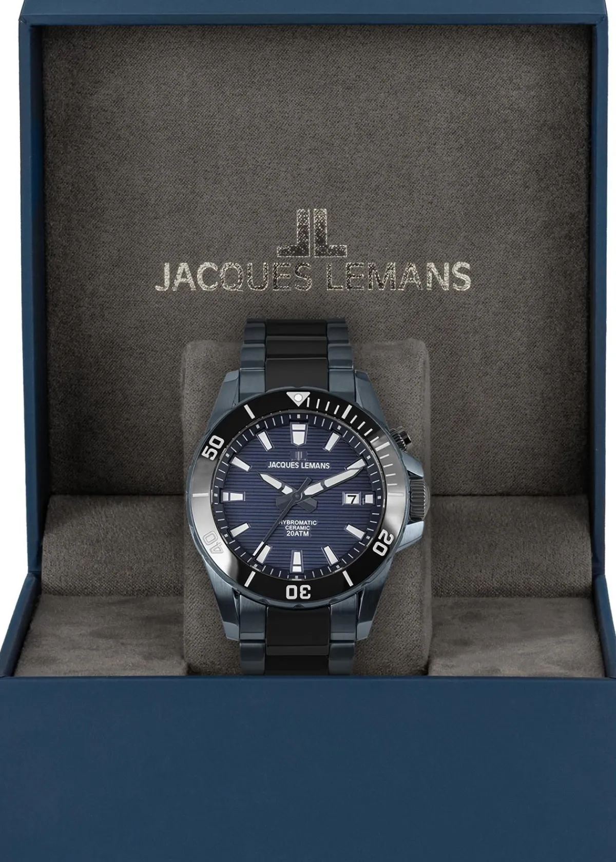 Jacques Lemans Hybromatic 1-2222B> High-Tech Ceramic