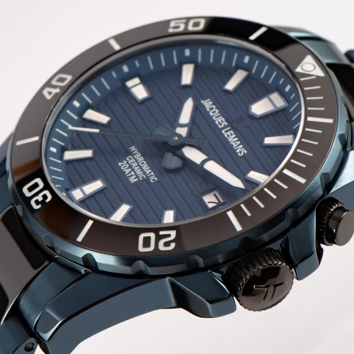 Jacques Lemans Hybromatic 1-2222B> High-Tech Ceramic