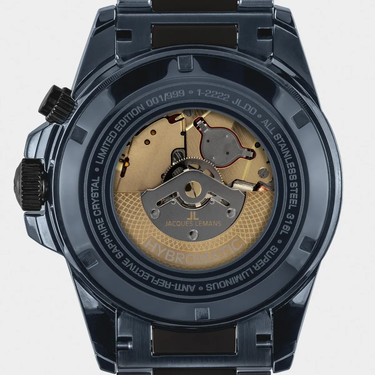 Jacques Lemans Hybromatic 1-2222B> High-Tech Ceramic