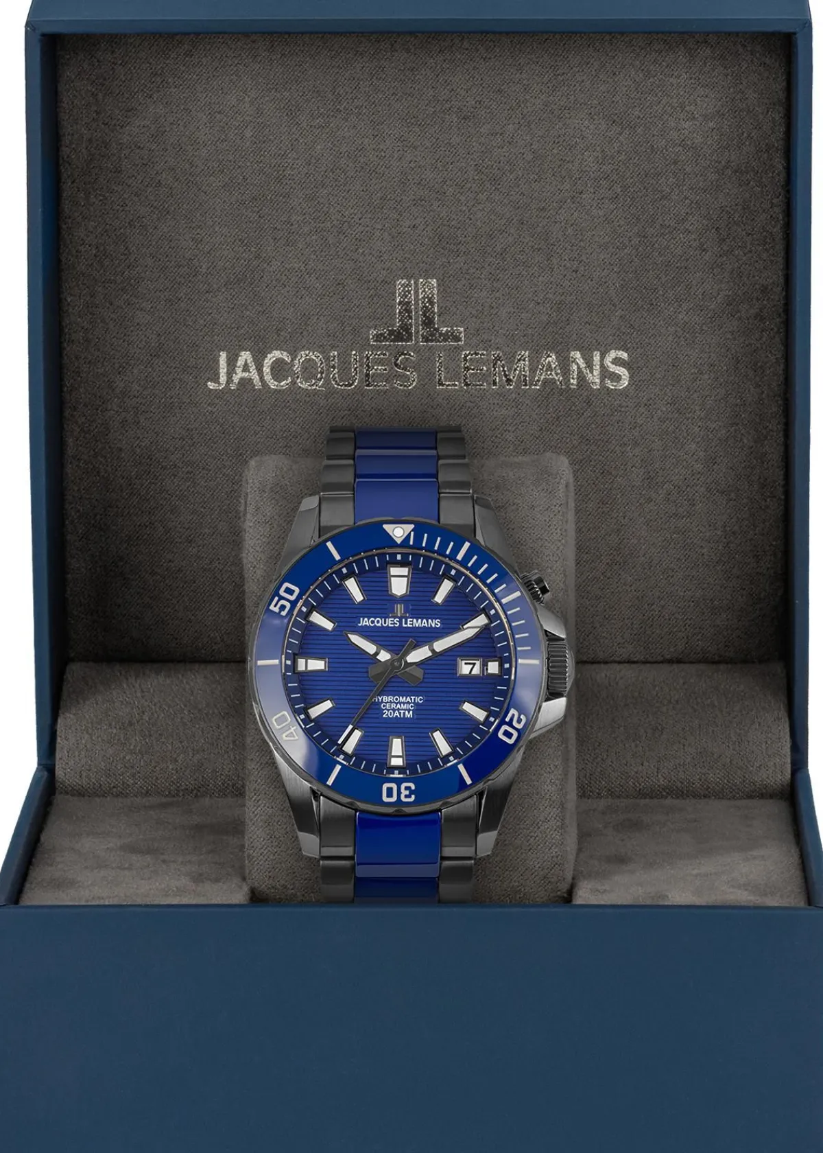 Jacques Lemans Hybromatic 1-2222C> High-Tech Ceramic