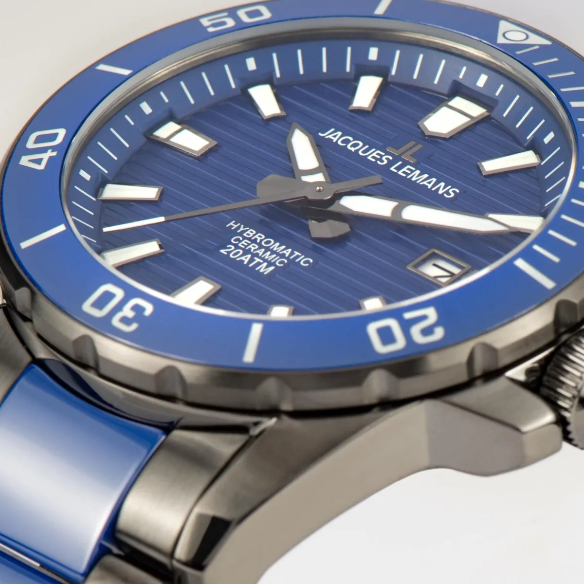 Jacques Lemans Hybromatic 1-2222C> High-Tech Ceramic