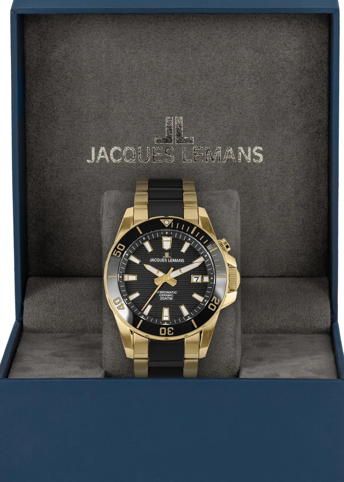 Jacques Lemans Hybromatic 1-2222D> High-Tech Ceramic