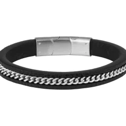 Jacques Lemans Leather Bracelet> Leather Bracelets