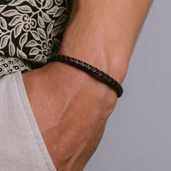 Jacques Lemans Leather Bracelet> Leather Bracelets