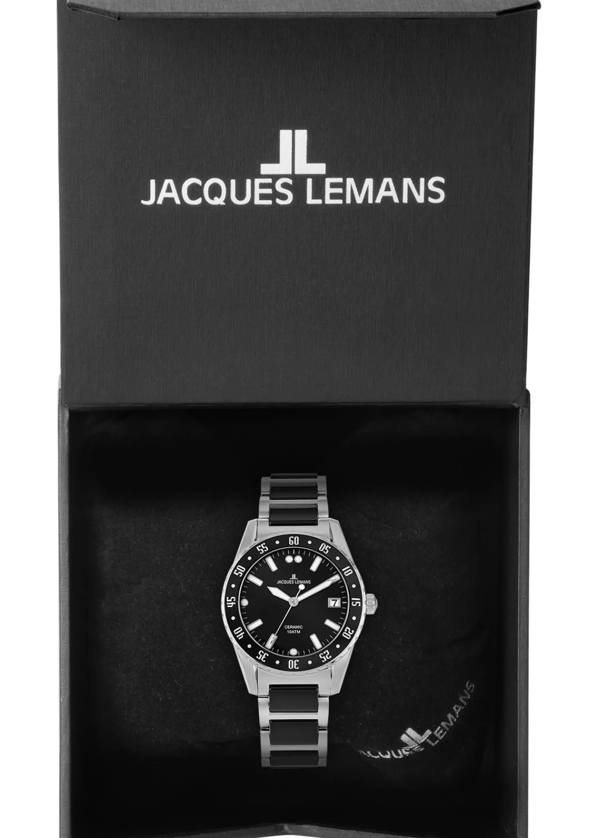Jacques Lemans Liverpool 42-12A> High-Tech Ceramic