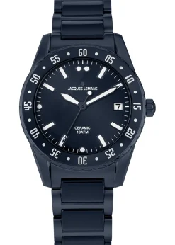 Jacques Lemans Liverpool 42-12E> High-Tech Ceramic