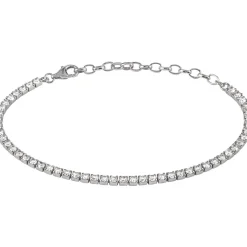 Jacques Lemans Tennis Bracelet Sterling Silver With Topazes> Bracelets